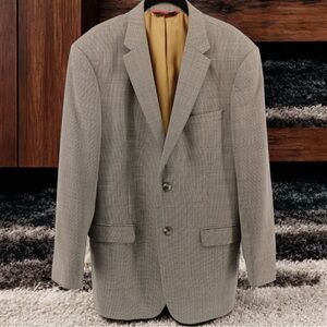 Pronto Moda Elite Oxford Wool Blend Sport Jacket Blazer Men's Size 40R